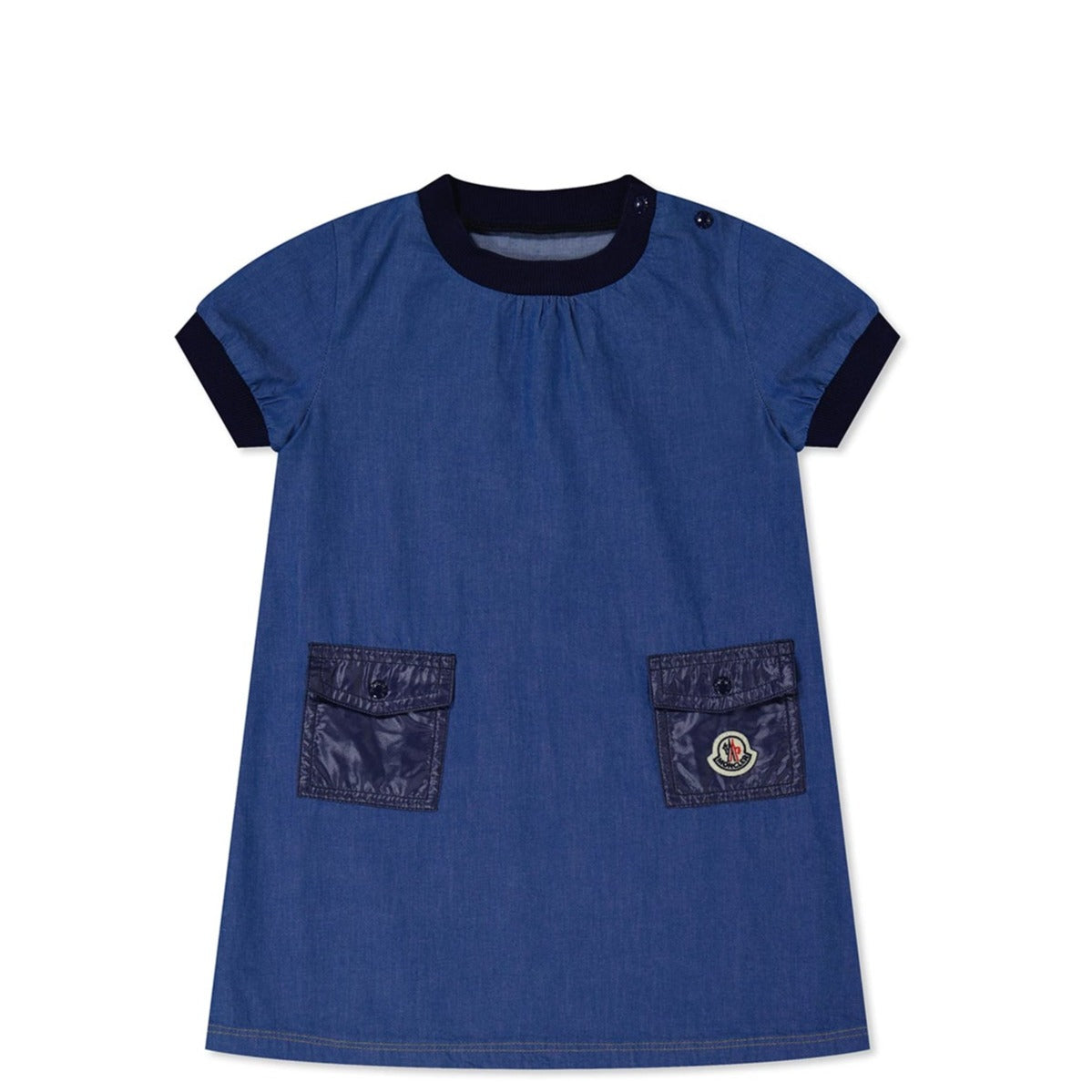 Infants Girls Moncler Poplin Dress