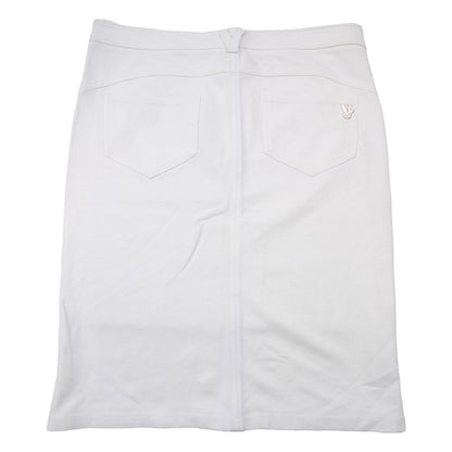 Versace Jeans Longuette pocket Tiger Mini Dress White