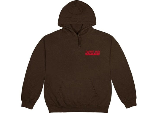 TRAVIS SCOTT CJ LOGO BROWN