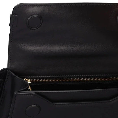 AMIRI Black Leather MA Clutch Crossbody