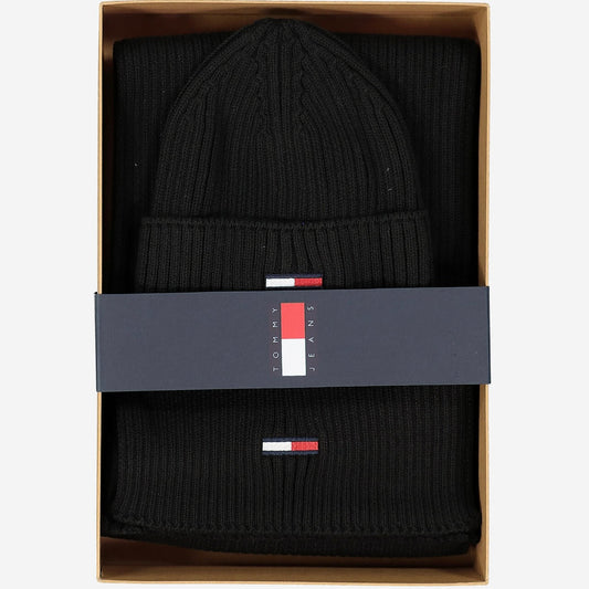 Tommy Hilfiger Beanie & Scarf Set