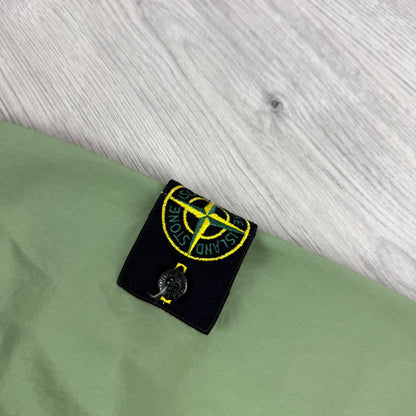 Stone Island Zip Overshirt - Sage