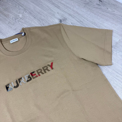 Burberry 'Ellison' T-Shirt - Camel