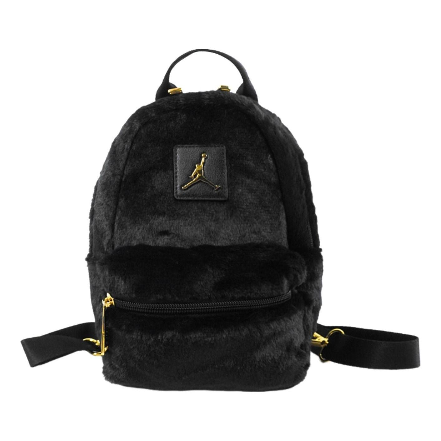 (WMNS) Jordan Faux Fur Mini 'Black Gold' HV8004-010