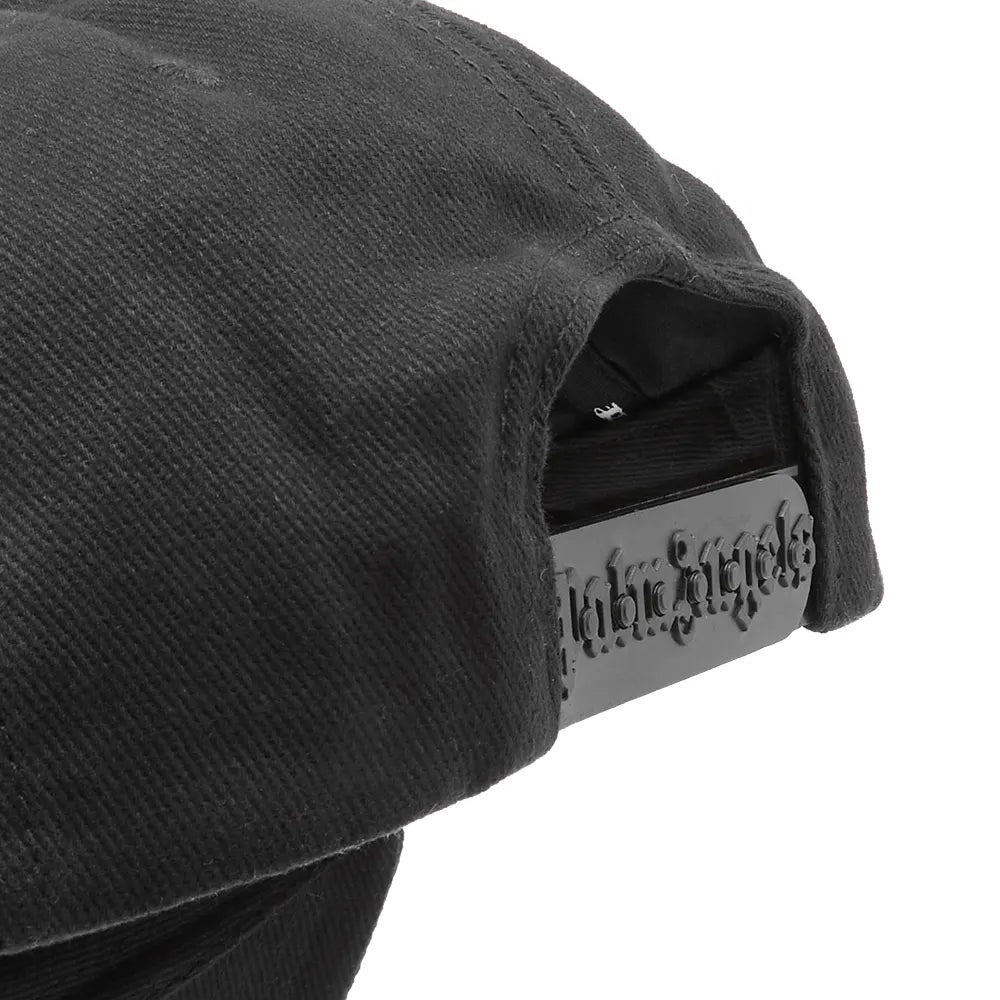 Palm Angels Black Logo Cap