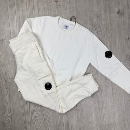 CP Company Junior Tracksuit - White