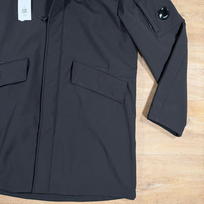 C.P. Company Shell-R Lens Hooded Parka in Black