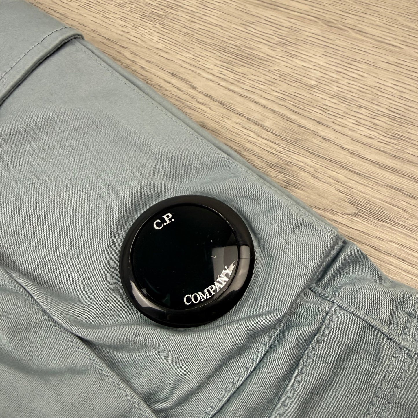 CP Company Cargo Shorts - Silver Blue