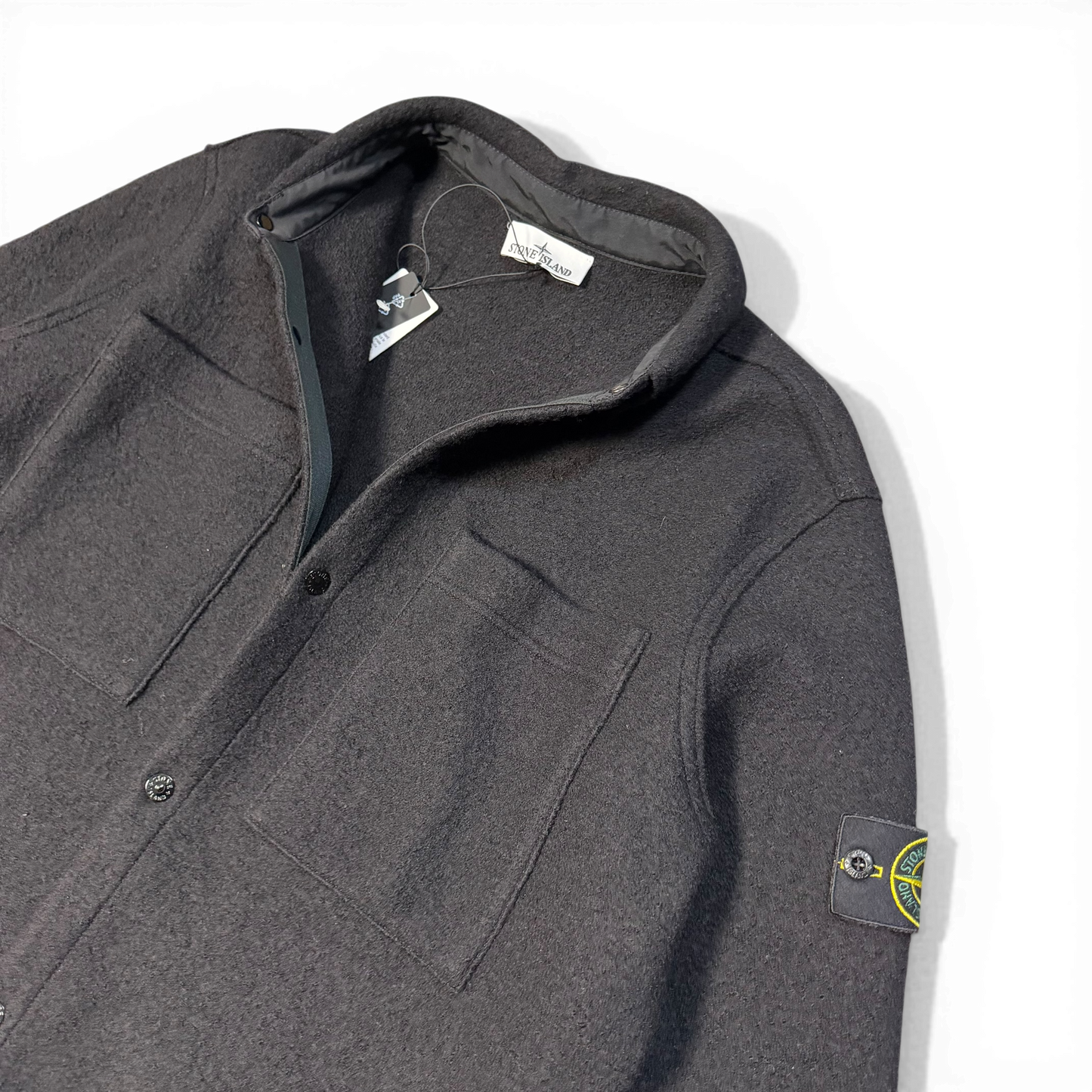 Stone island Lana Wool Overshirt