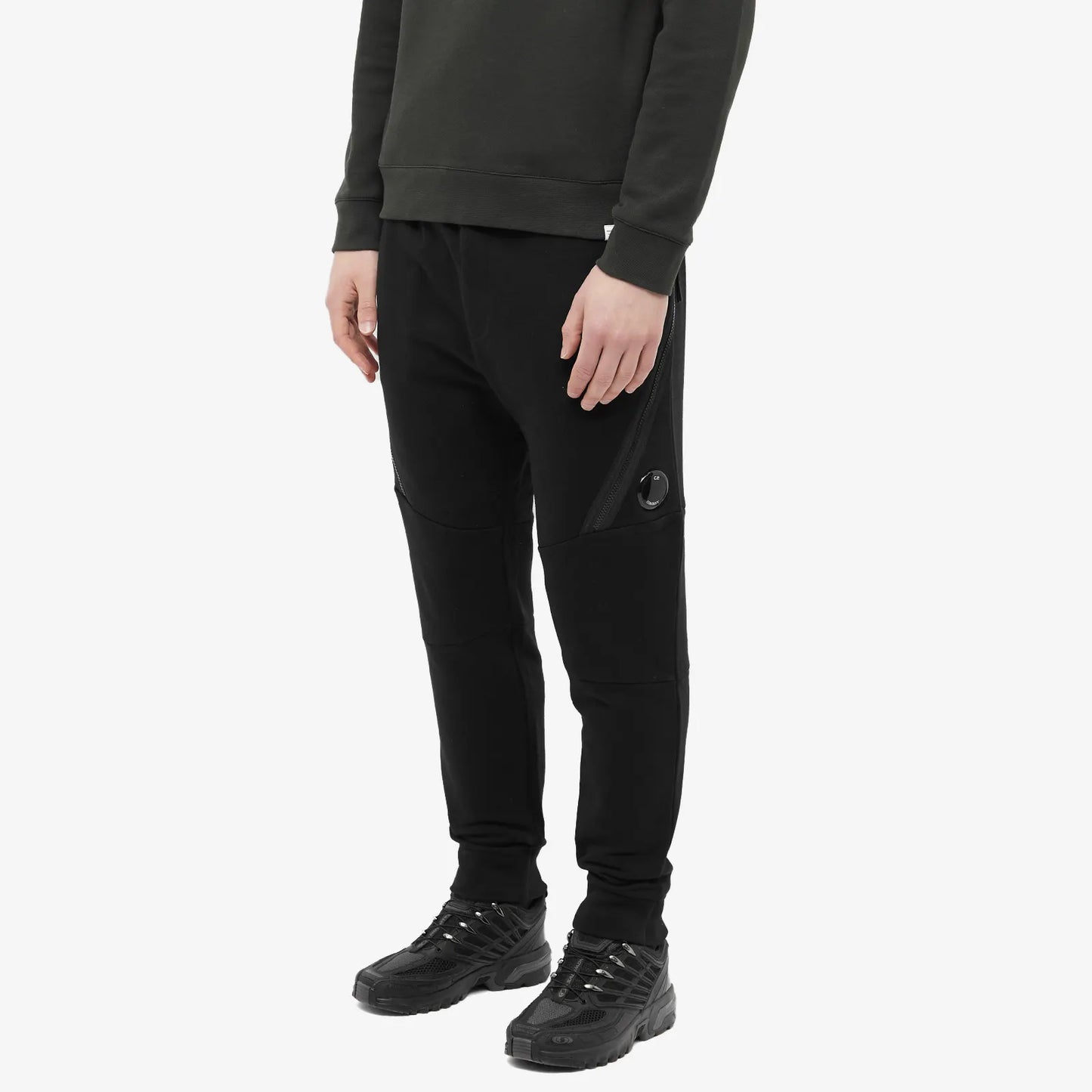 CP Company Black Lens Sweatpants