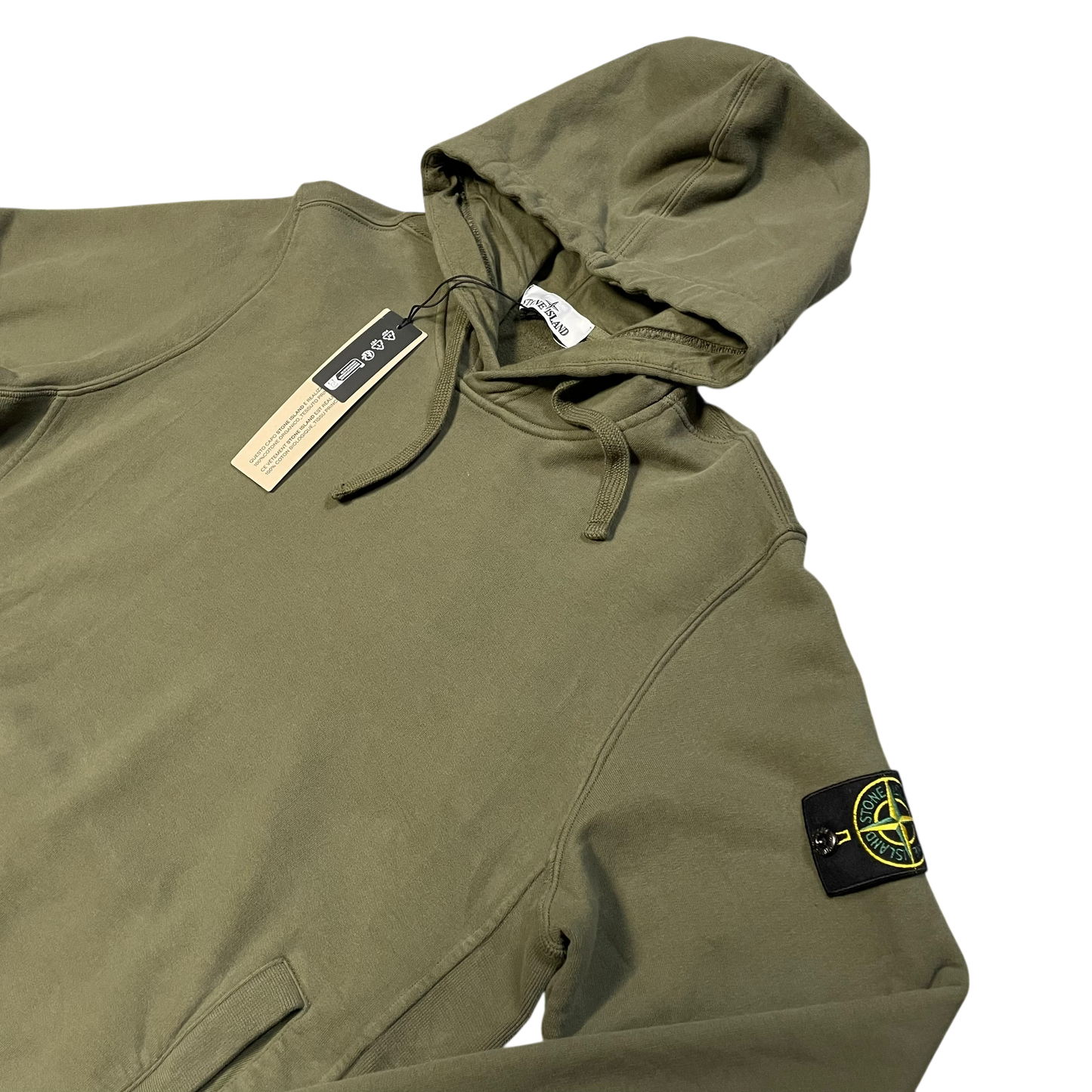 Stone Island Soft Organic Cotton Hoodie