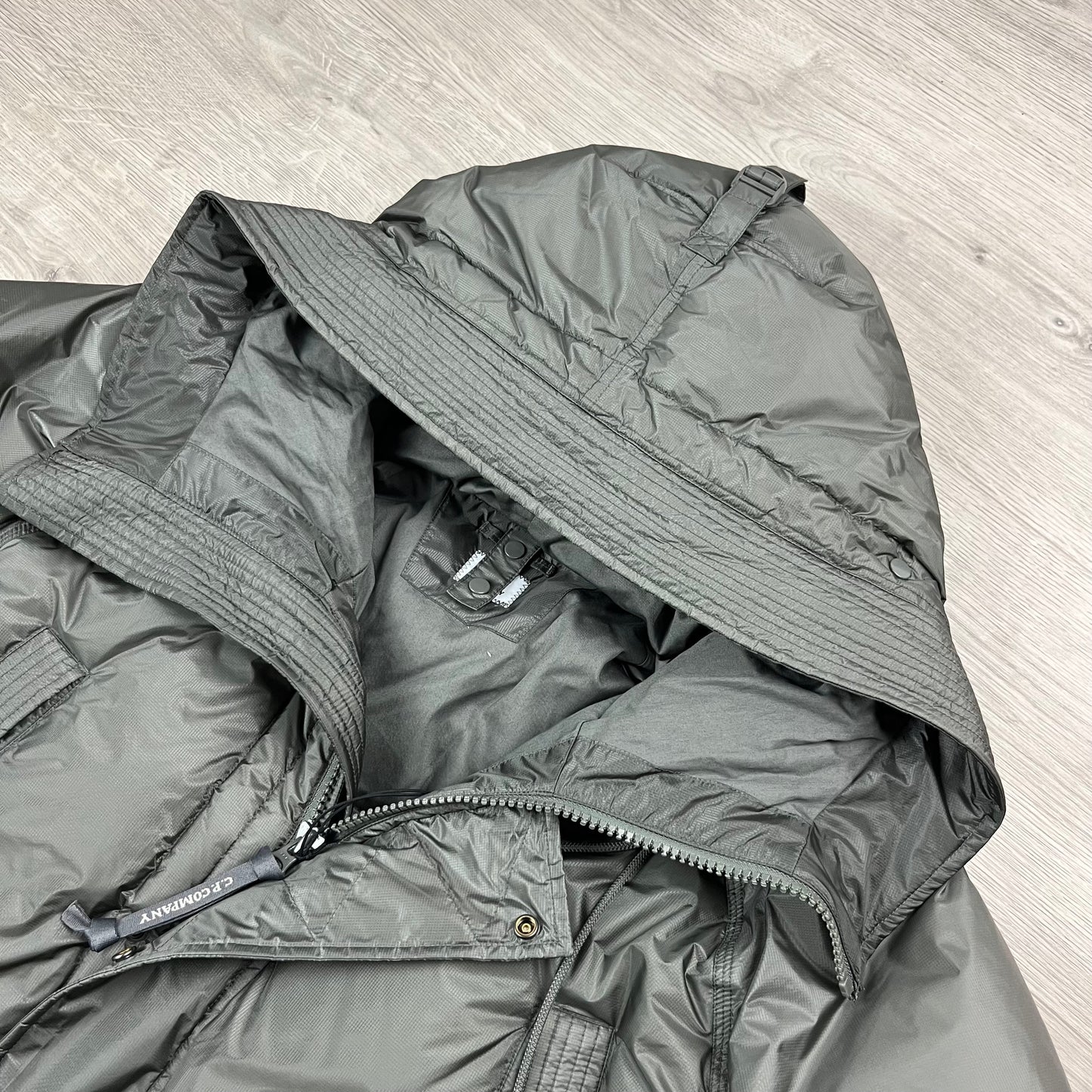 CP Company Down Goggle Jacket - Gunmetal