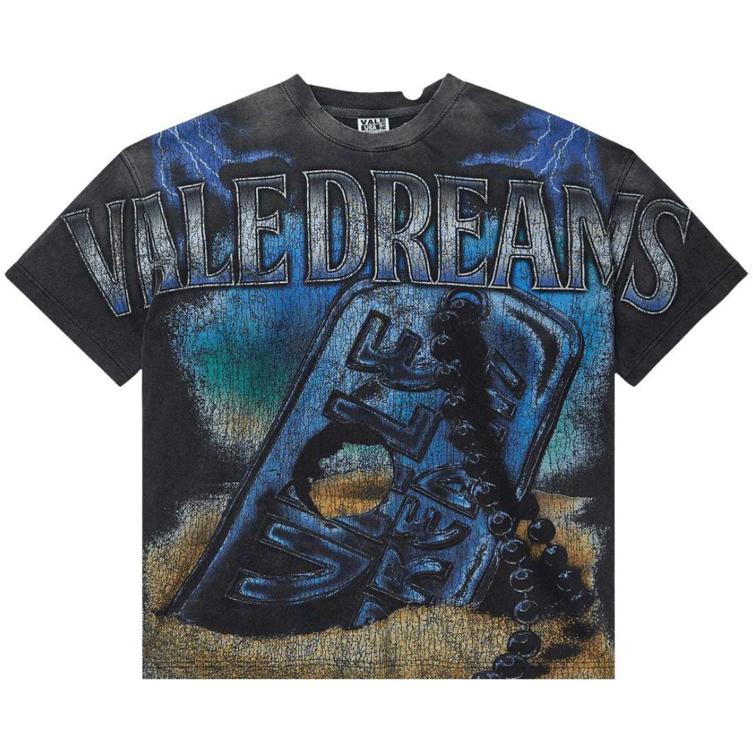 VALE FOREVER DOG TAG T-SHIRT BLACK