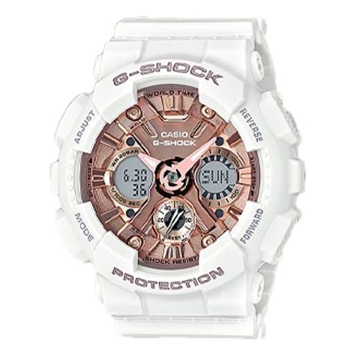 CASIO G-Shock Analog-Digital 'White' GMAS120MF-7A2