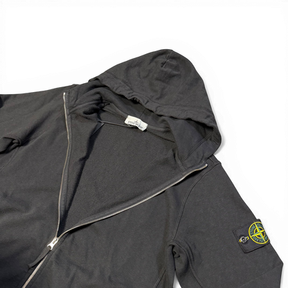 Stone Island Zip Up Garment Dye