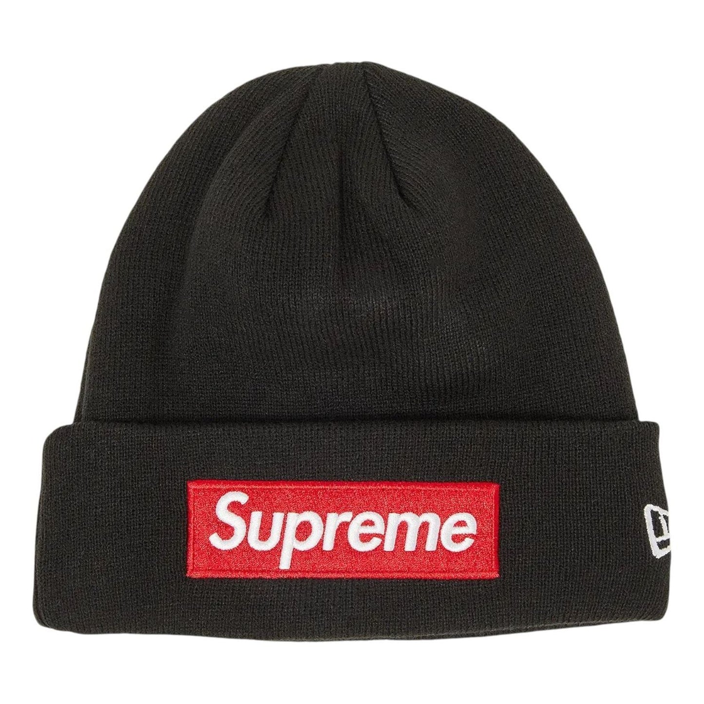 Supreme x New Era Box Logo Beanie 'Black' FW22BN10-BLACK