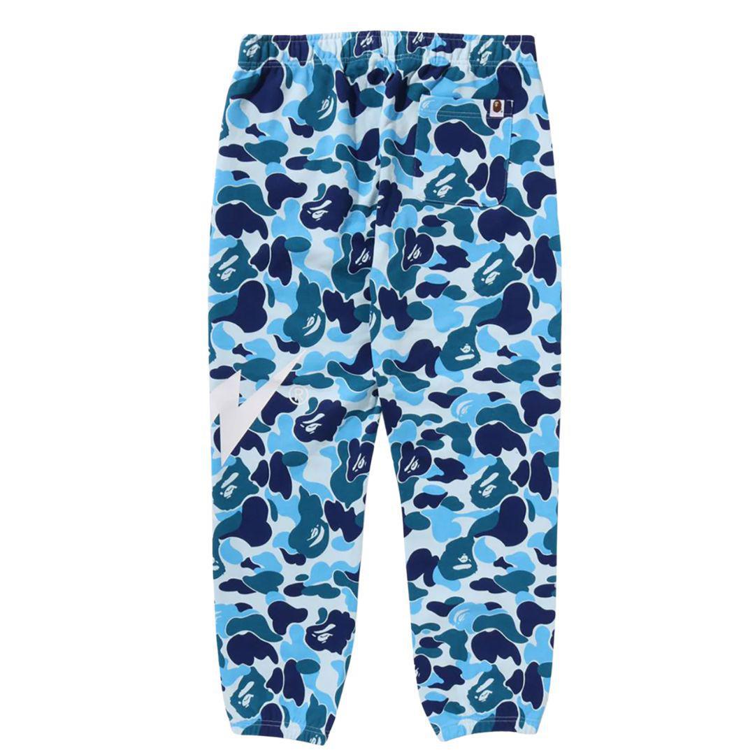 BAPE ABC CAMO SWEATPANTS BLUE