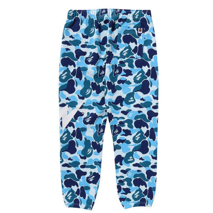 BAPE ABC CAMO SWEATPANTS BLUE