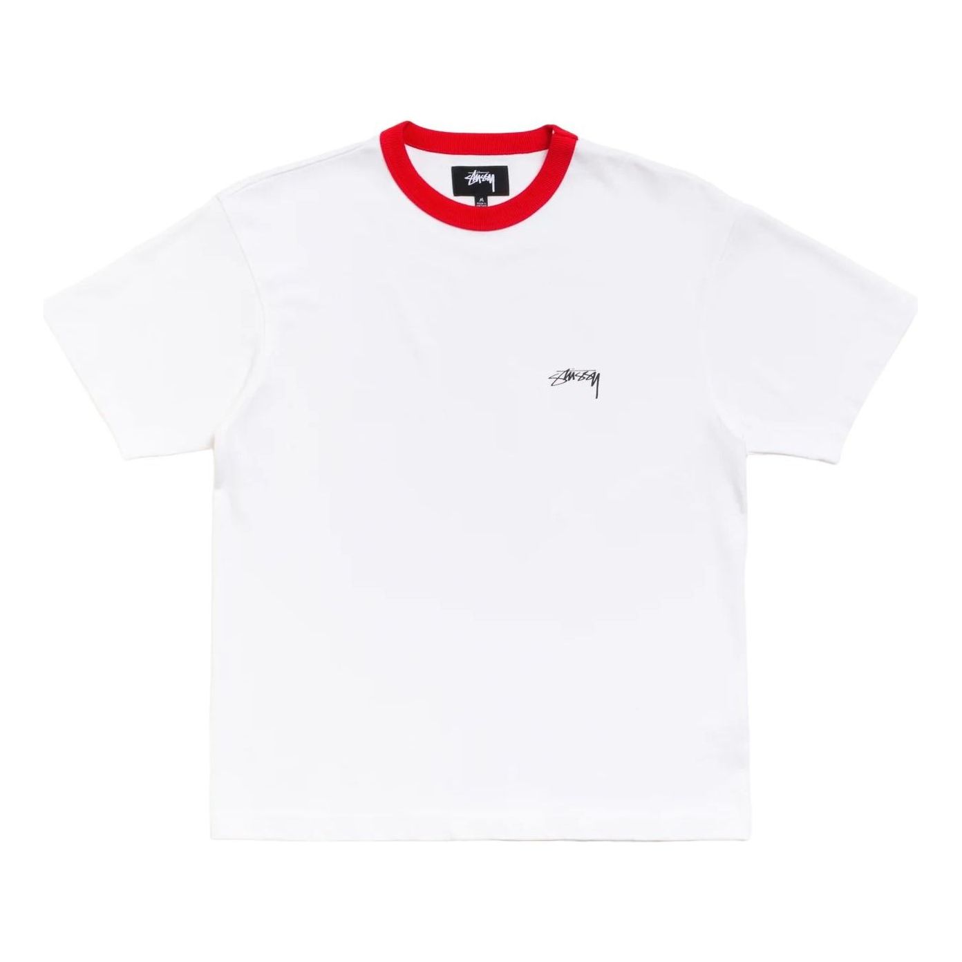 Stussy Ringer T-Shirt 'White' 1140399-WHIT