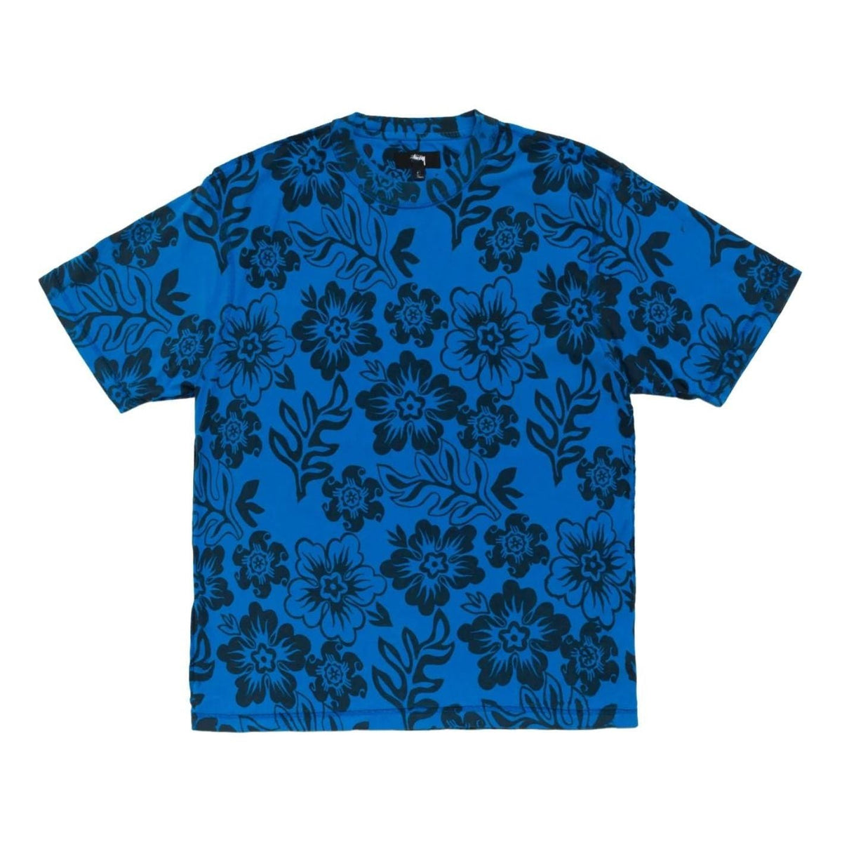Stussy Lazy Floral T-Shirt 'Sports Blue' 1140407-SPBL