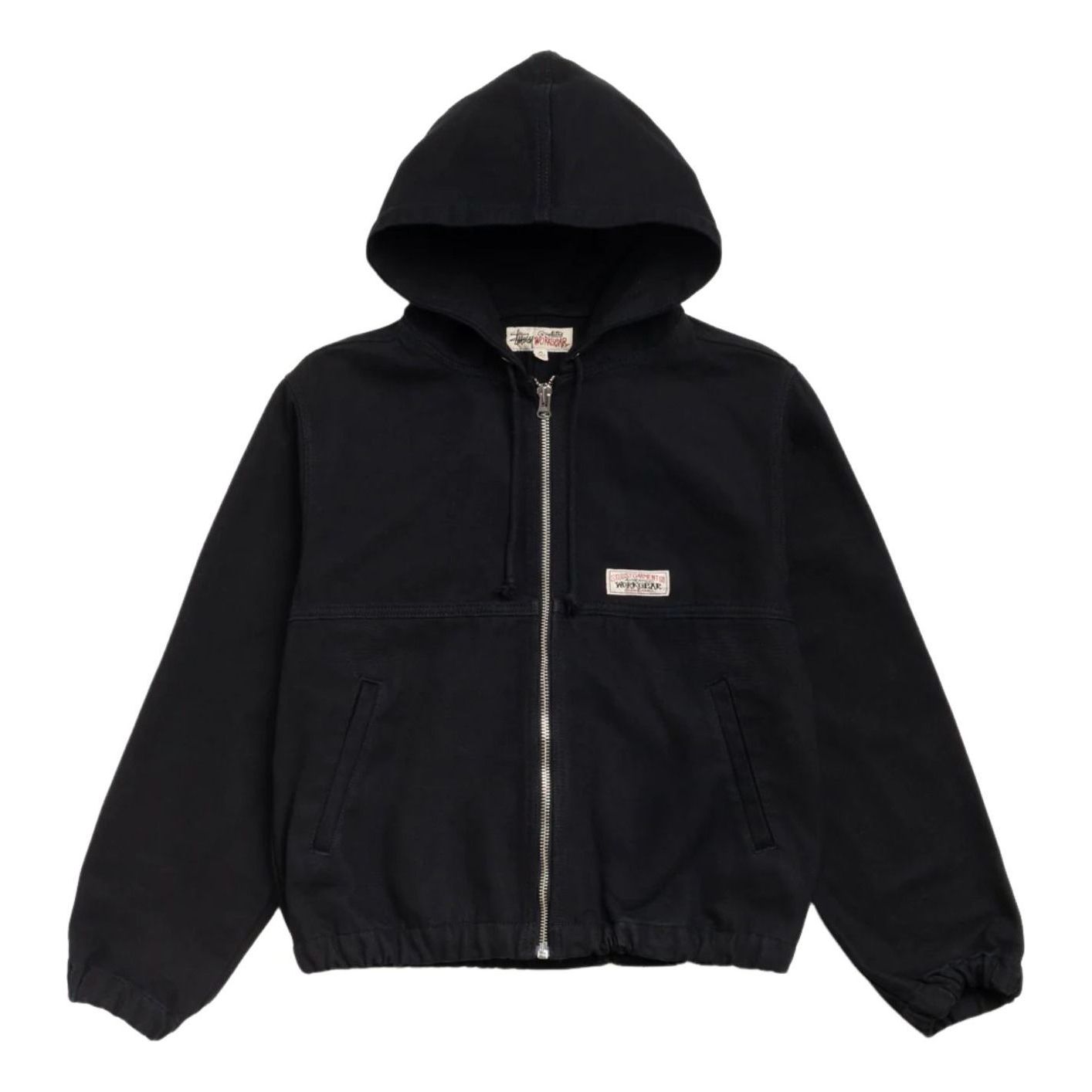 Stussy Work Jacket Unlined Canvas 'Black' 115896-BLAC