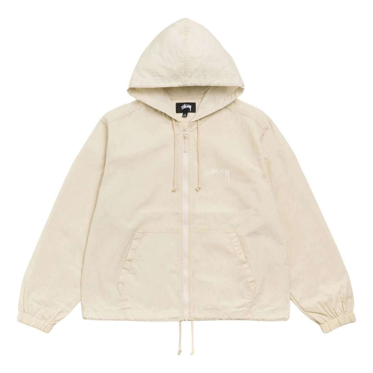 Stussy Waxed Cotton Beach Shell 'Stone' 115951-STON