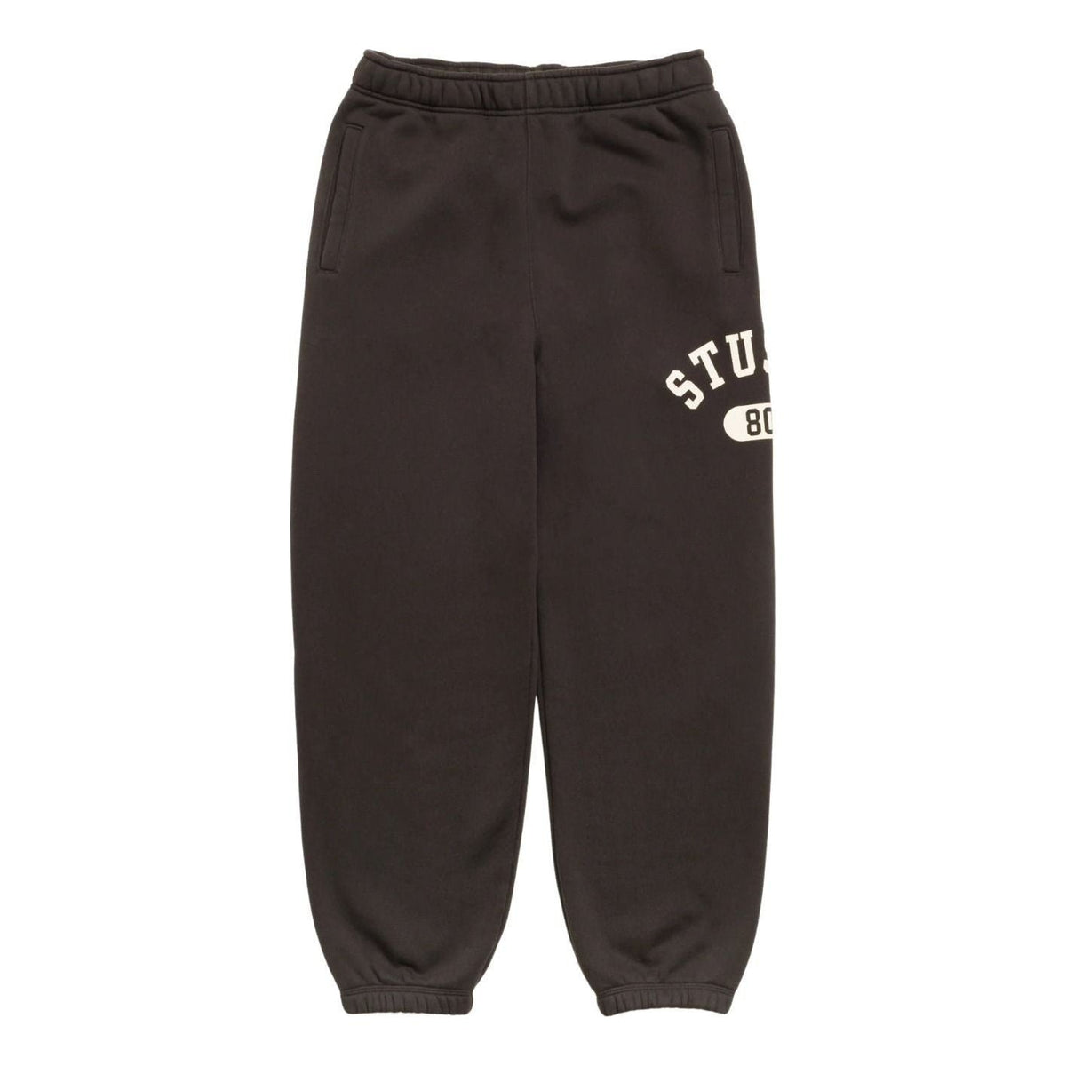 Stussy Varsity Fleece Pants 'Washed Black' 116811-BLAC