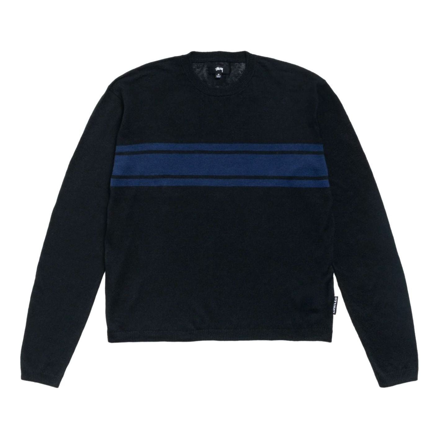 Stussy Lightweight Striped Sweater 'Black' 117316-BLAC