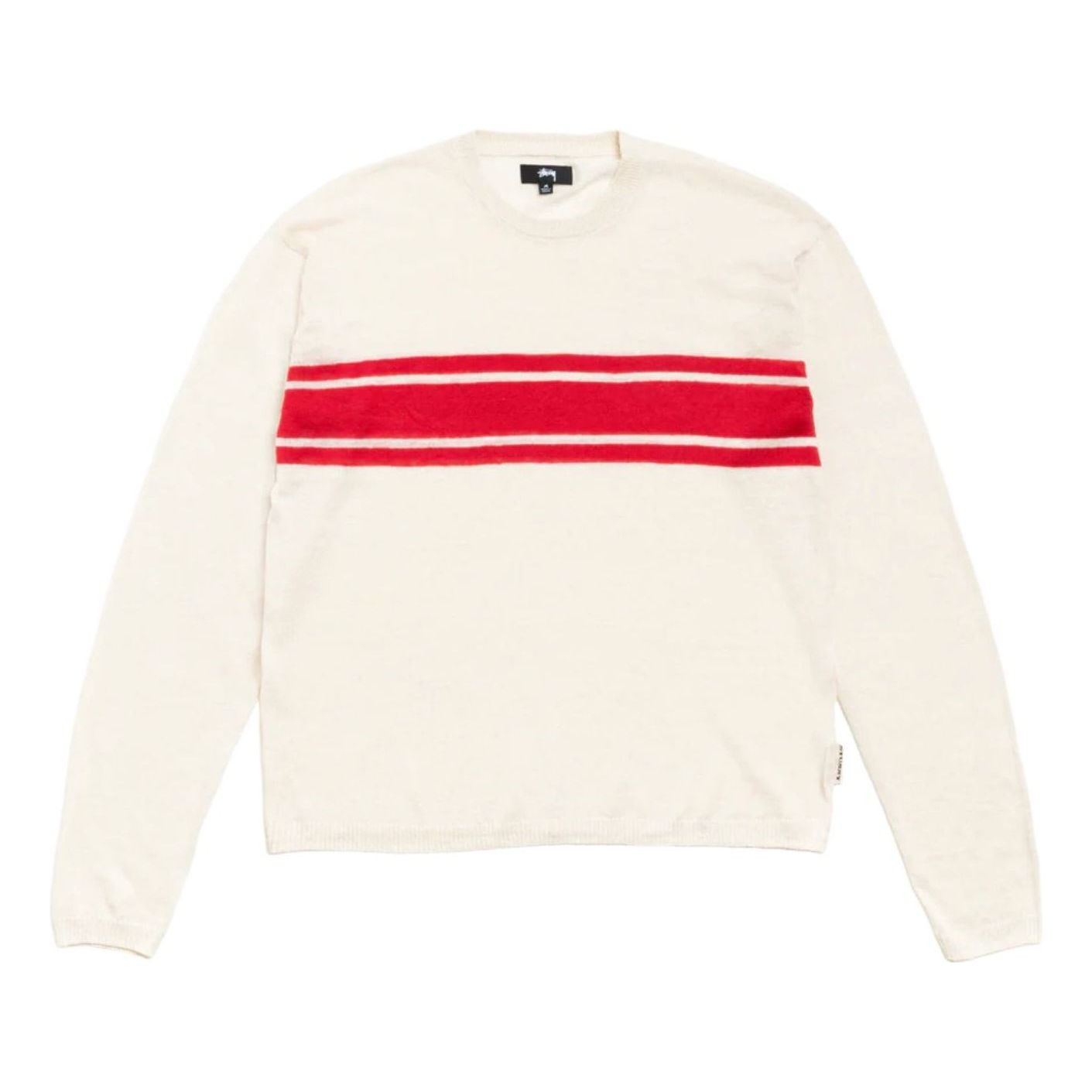 Stussy Lightweight Striped Sweater 'Bone' 117297-BONE