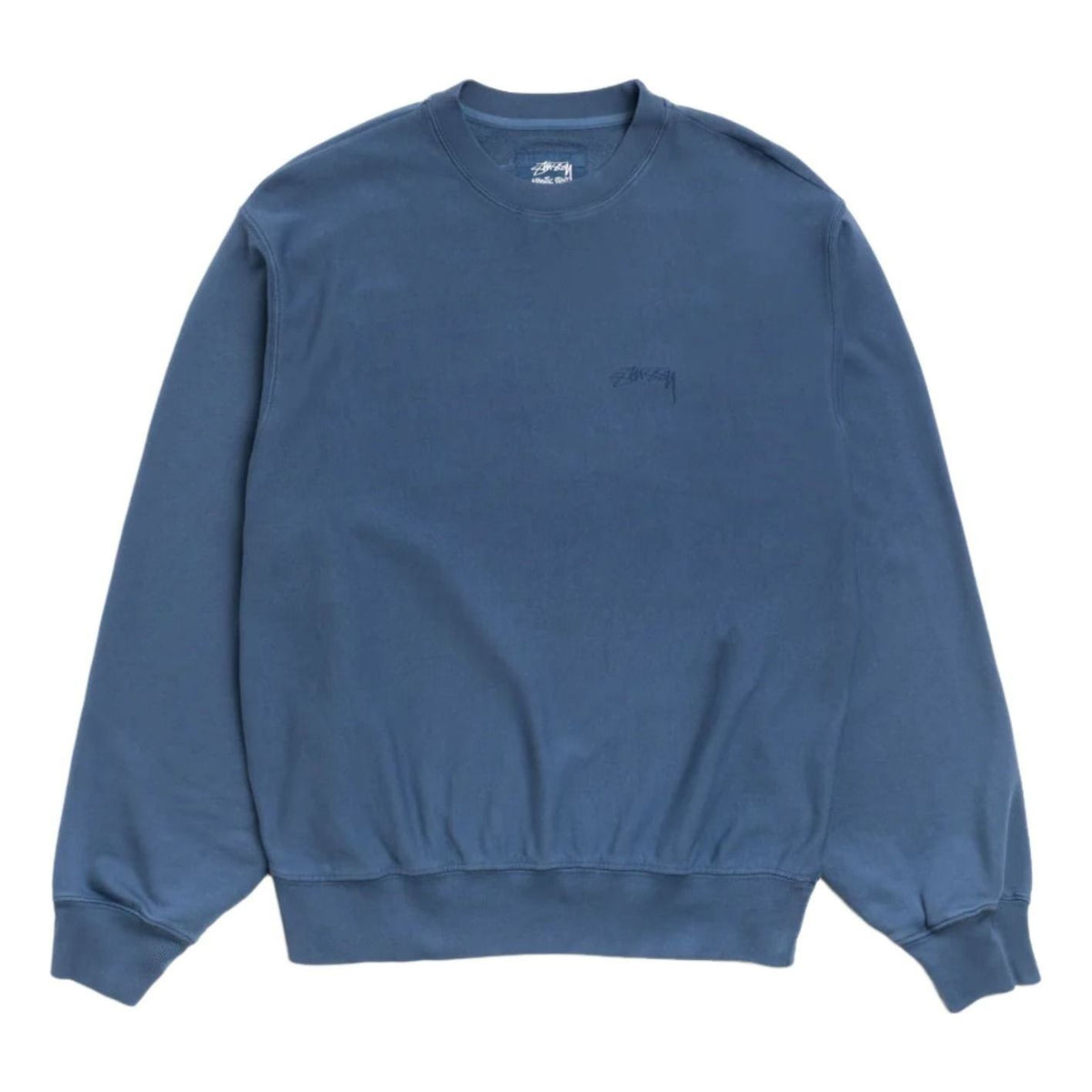 Stussy Lightweight Terry Crew 'Blue' 118611-BLUE