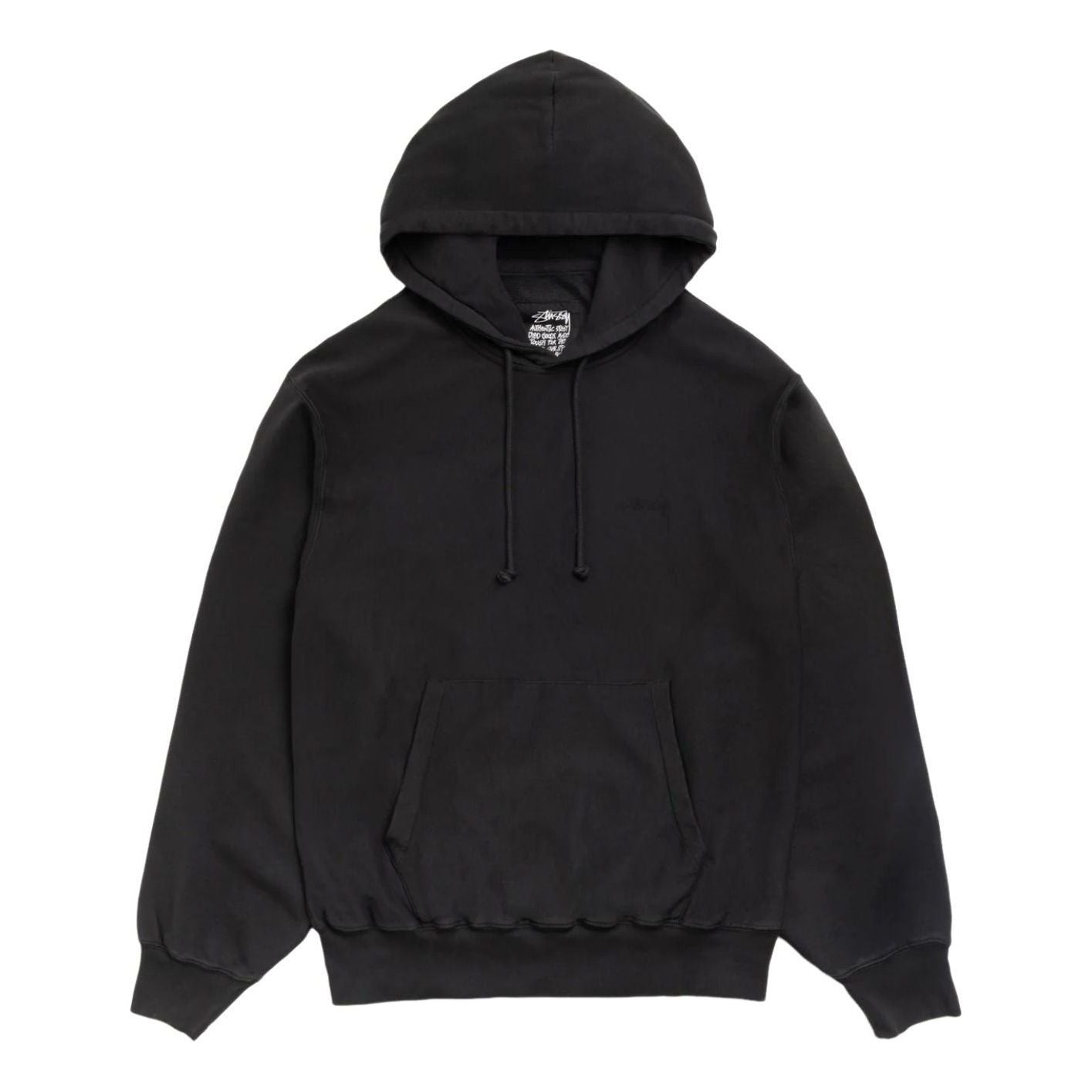 Stussy Lightweight Terry Hoodie 'Black' 118612-BLAC