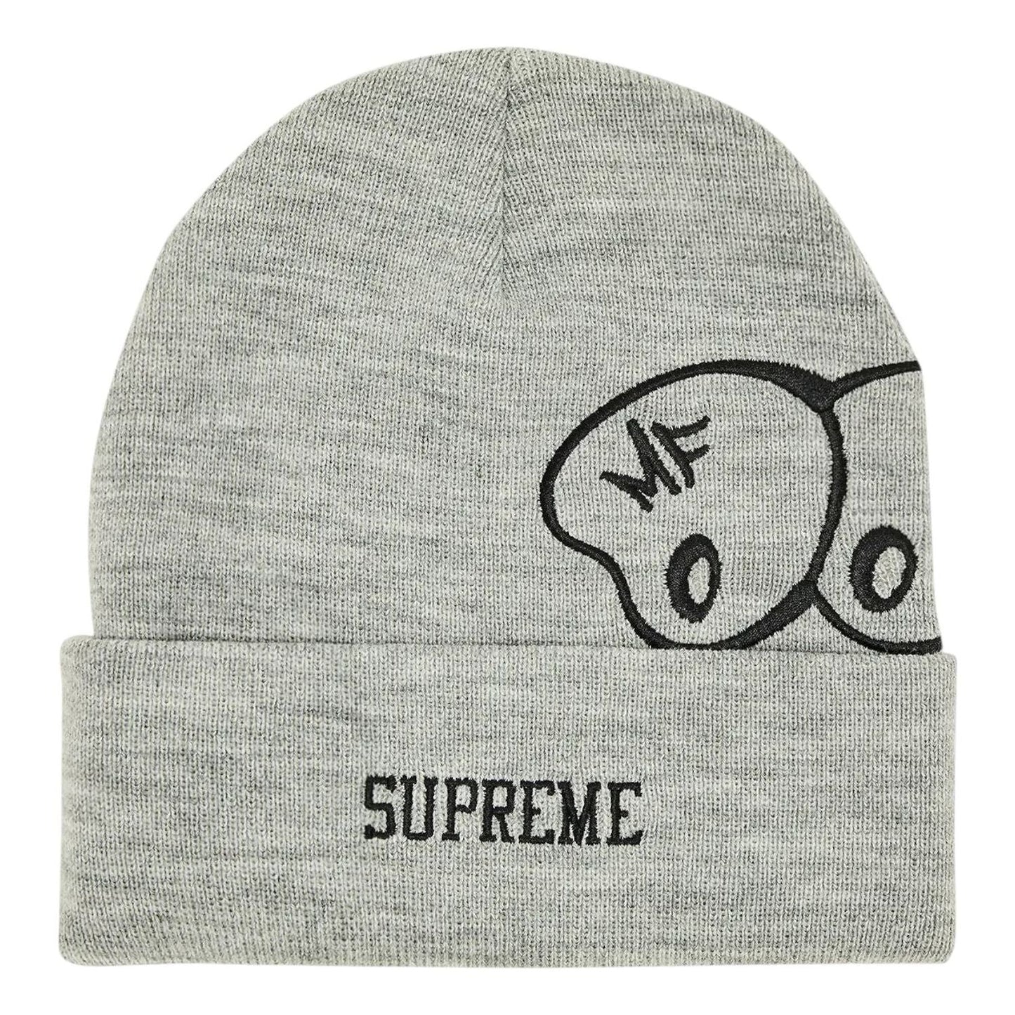 Supreme MF DOOM Beanie 'Heather Grey' FW23BN74-HEATHER-GREY