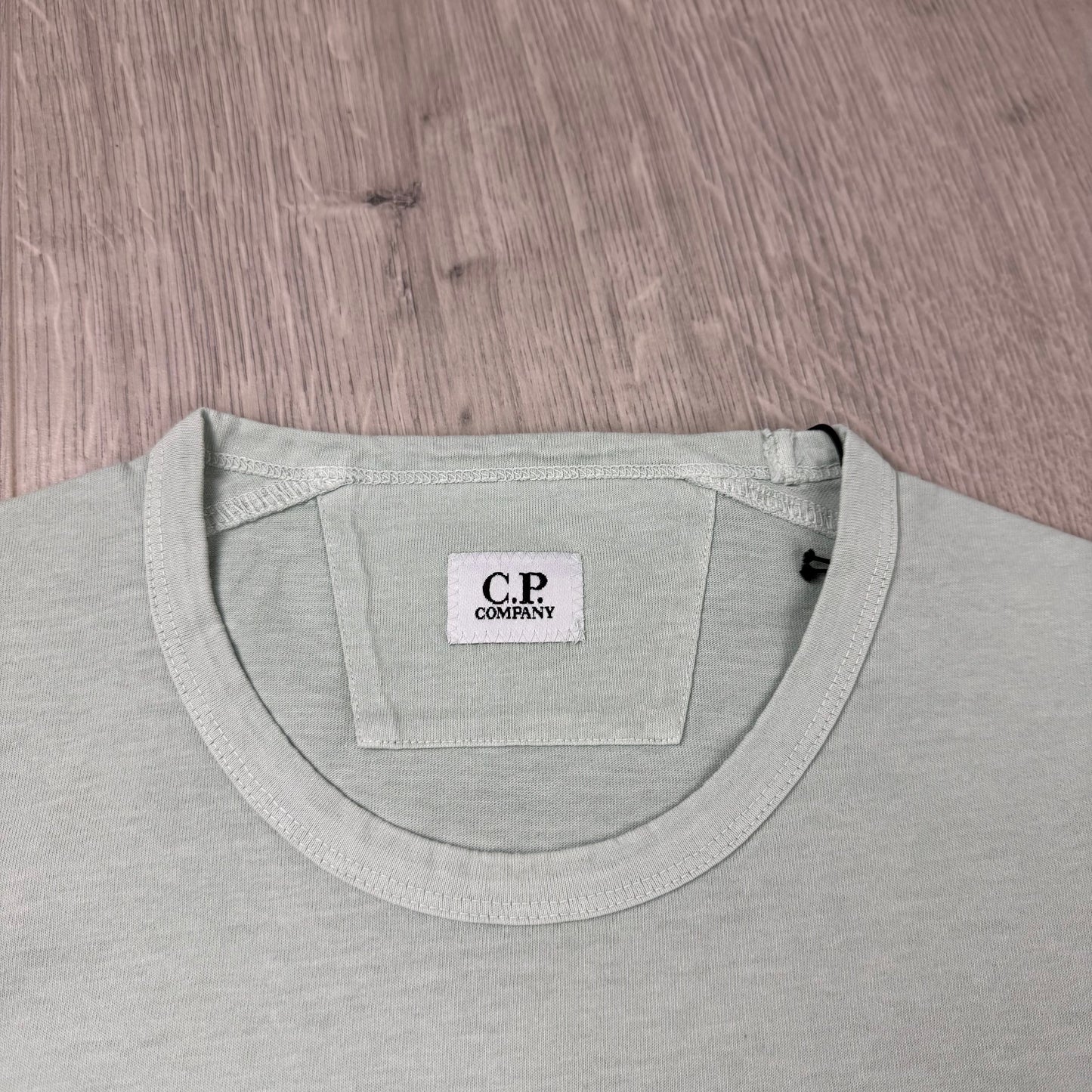 CP Company Embroidered Sailor T-Shirt - Misty Blue