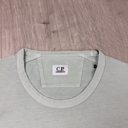 CP Company Embroidered Sailor T-Shirt - Misty Blue