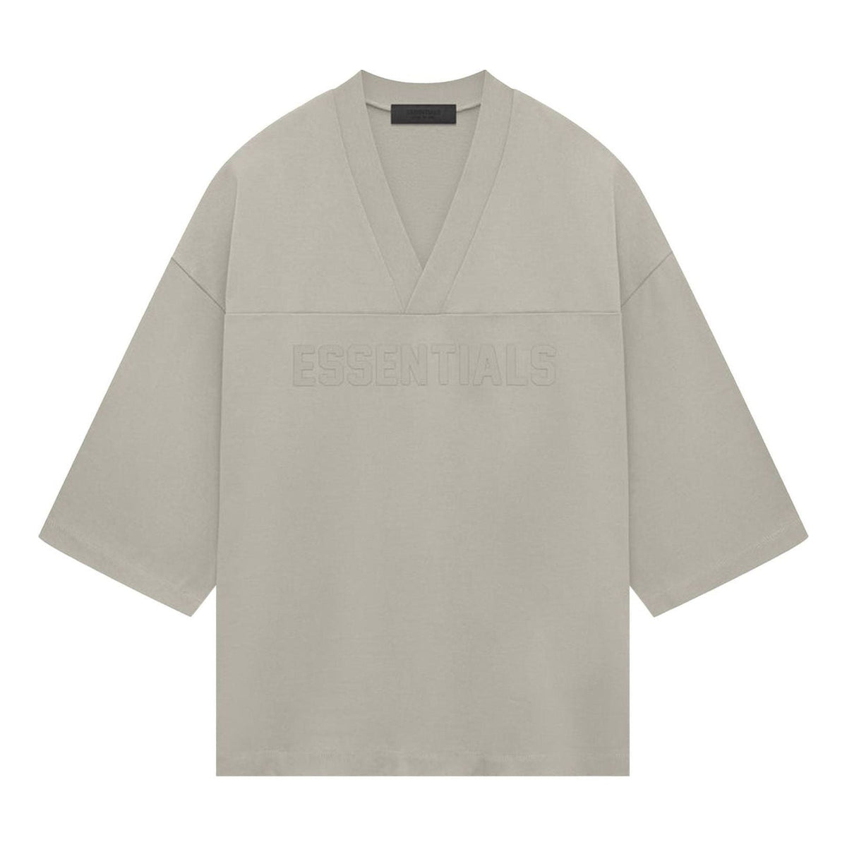 Fear of God Essentials SS24 Heavy Jersey Football T-shirt 'Seal' 125SP244105F