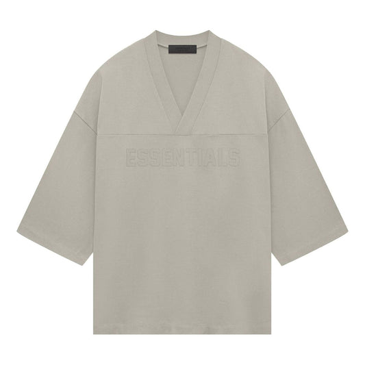 Fear of God Essentials SS24 Heavy Jersey Football T-shirt 'Seal' 125SP244105F