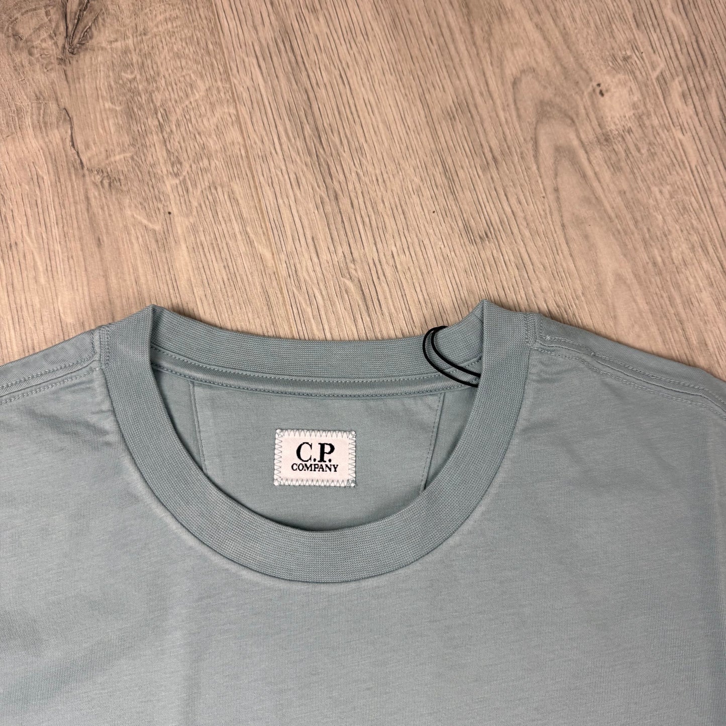 CP Company Stamp T-Shirt - Silver Blue