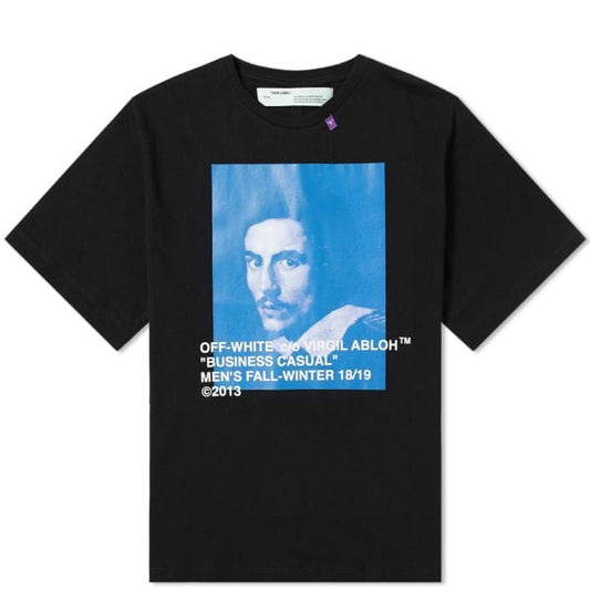 OFF WHITE BERNINI T-SHIRT BLACK