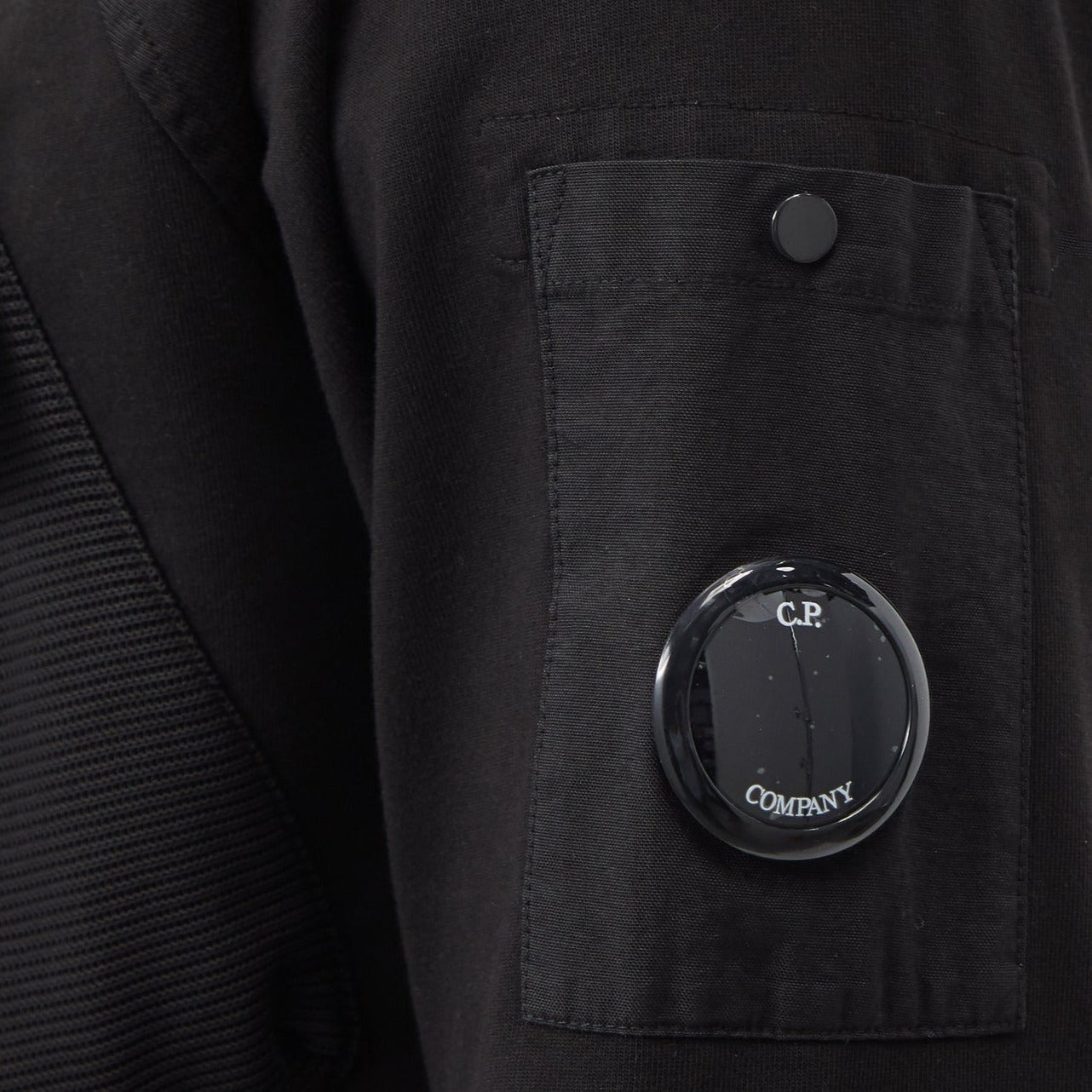 C.P. Company Black Utility Sweatshirt