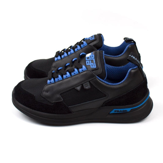 Prada Calzature Uomo Sneakers Nero Voyage