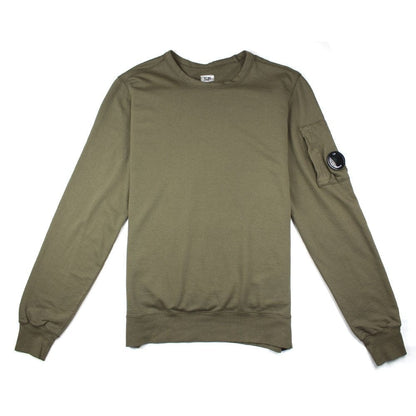 CP Company Khaki Watch Viewer Crew Neck Sweatshirt