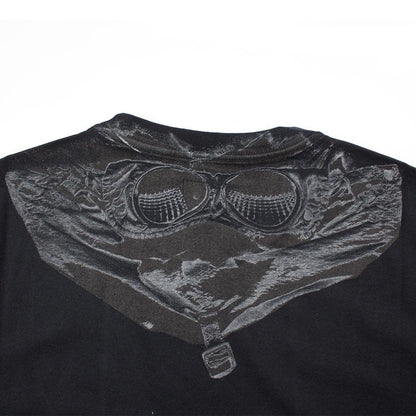 CP Company Goggle Hood Print T-shirt Black