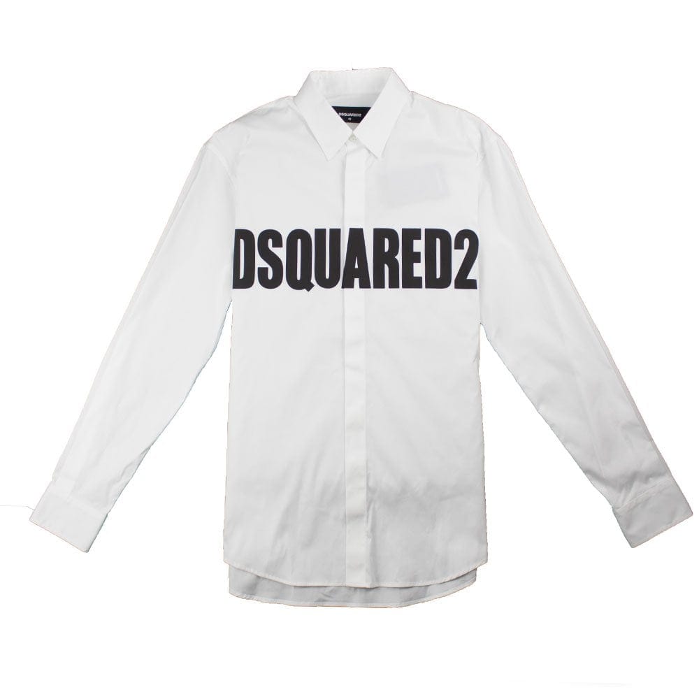 Dsquared2 Logo Shirt White