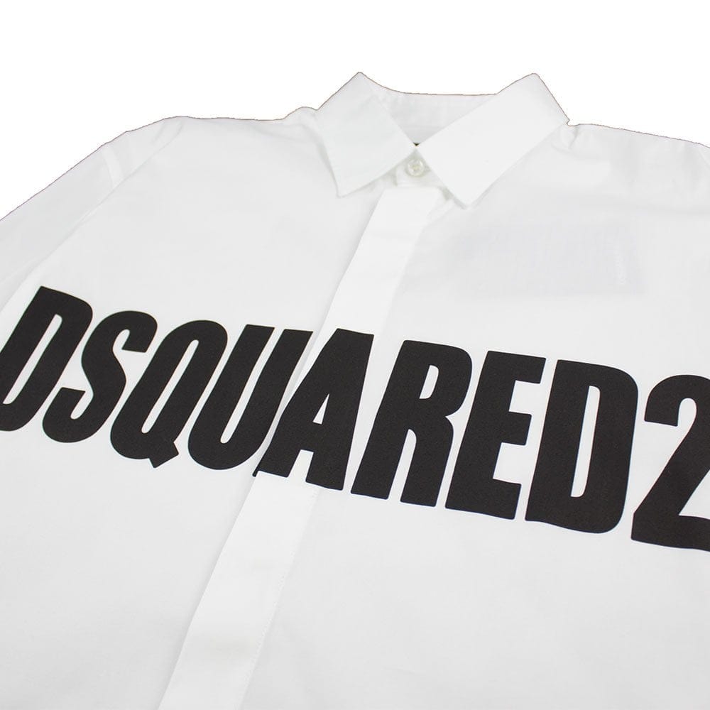 Dsquared2 Logo Shirt White