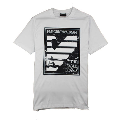 Emporio Armani The Eagle Brand T-Shirt White
