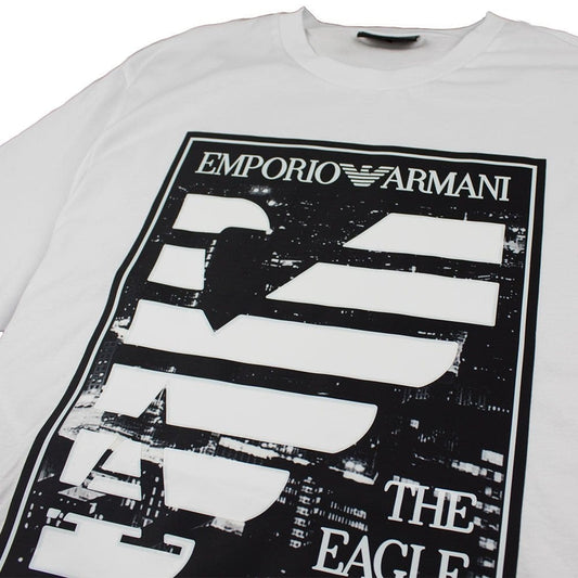 Emporio Armani The Eagle Brand T-Shirt White