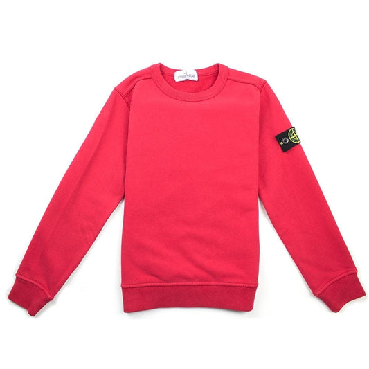 Stone Island Junior 60940 Crewneck Sweatshirt Red