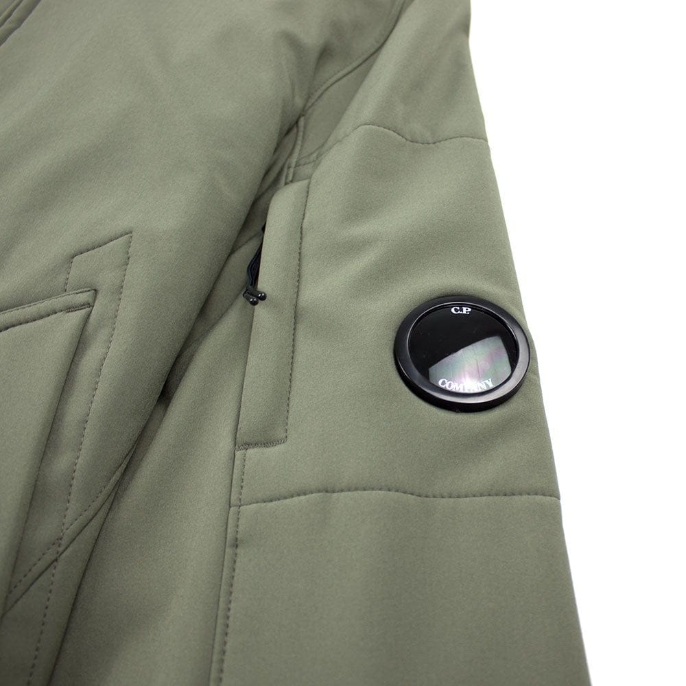 CP Company Soft Shell Lens Jacket Khaki