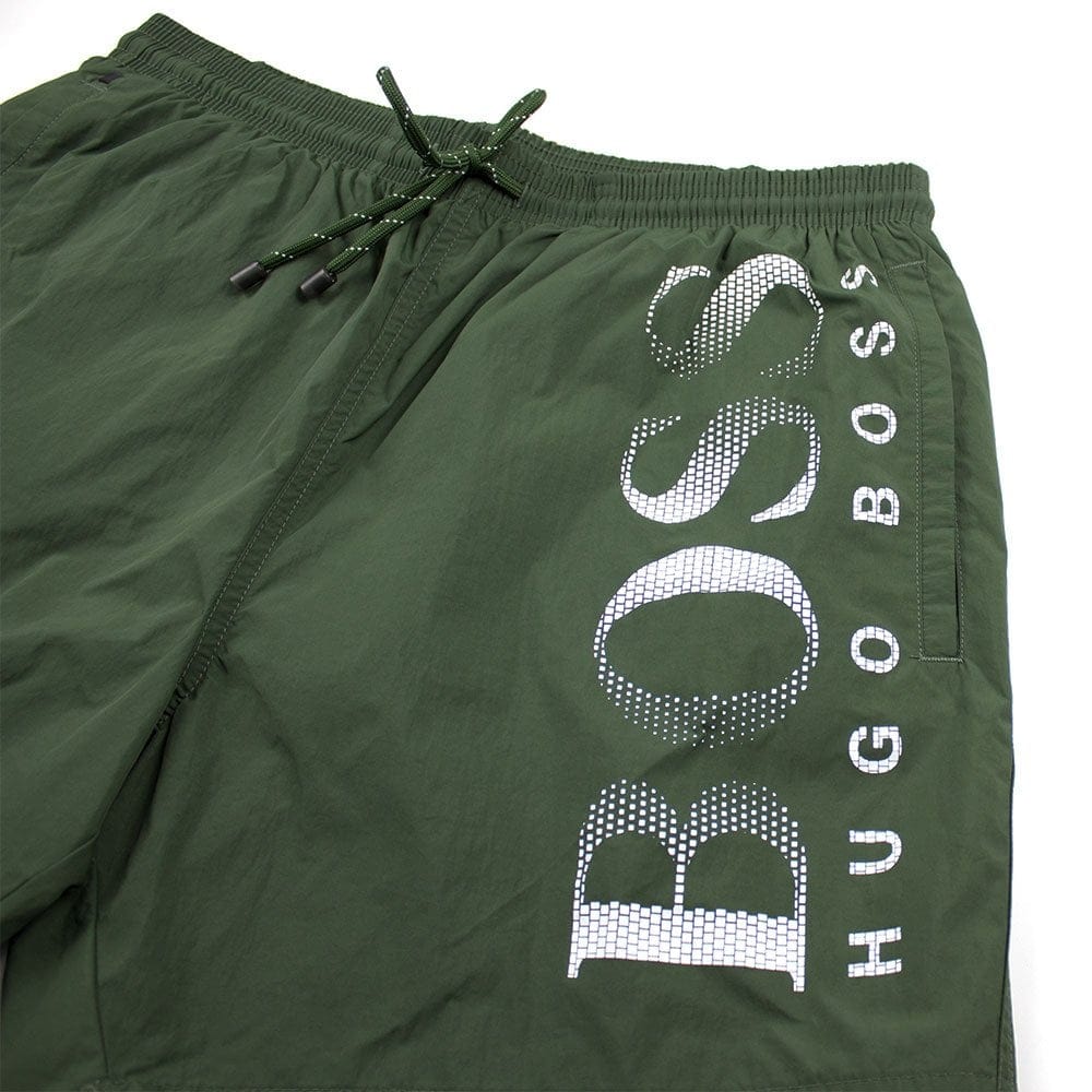 Hugo Boss Octopus Swim Shorts Green