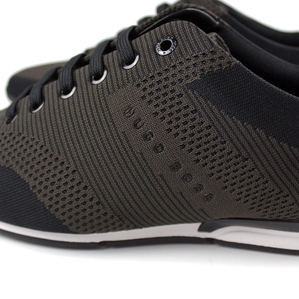 Hugo Boss Saturn Low Knit Shoes Green